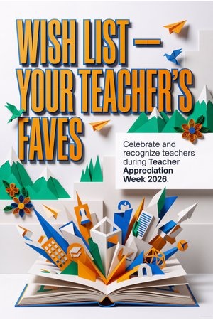 Teacher Appreciation Week Ideas May 4-8, 2026 - Poster Studio Express