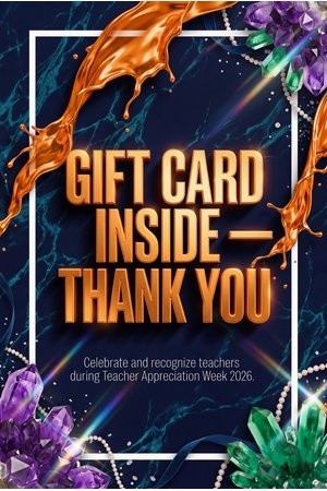 Teacher Appreciation Week Ideas May 4-8, 2026 - Poster Studio Express